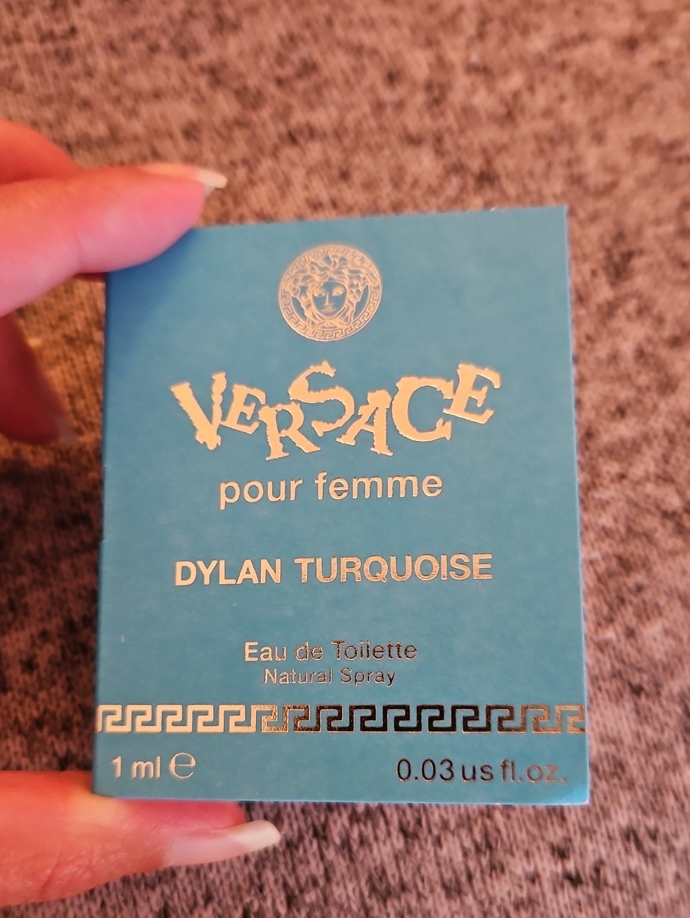 Fragrance samples